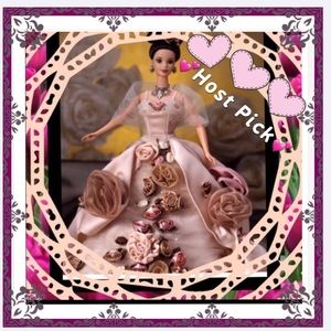 Antique Rose Barbie Doll Collection Item